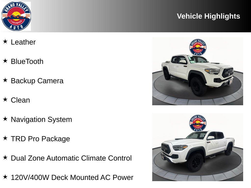 used 2021 Toyota Tacoma car, priced at $47,488