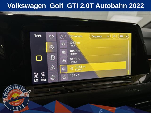 used 2022 Volkswagen Golf GTI car, priced at $31,888
