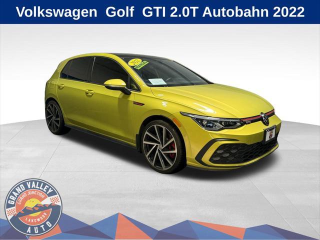 used 2022 Volkswagen Golf GTI car, priced at $31,500