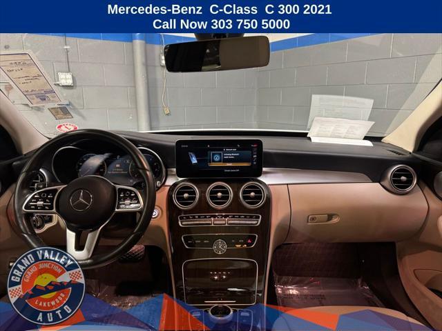 used 2021 Mercedes-Benz C-Class car, priced at $23,888