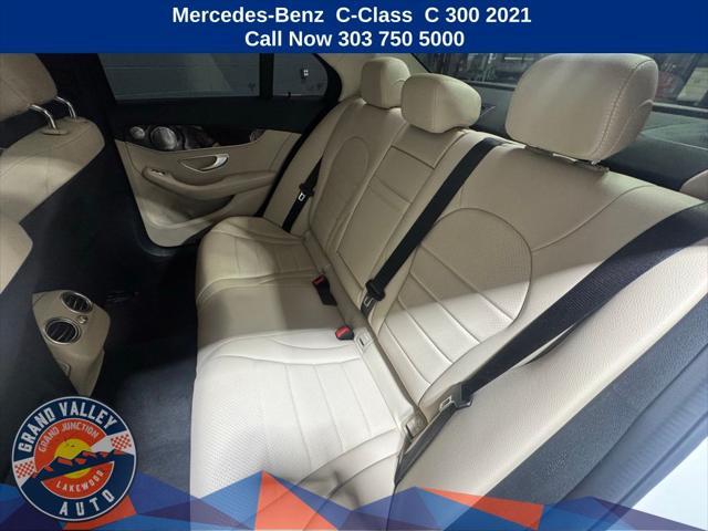 used 2021 Mercedes-Benz C-Class car, priced at $23,888