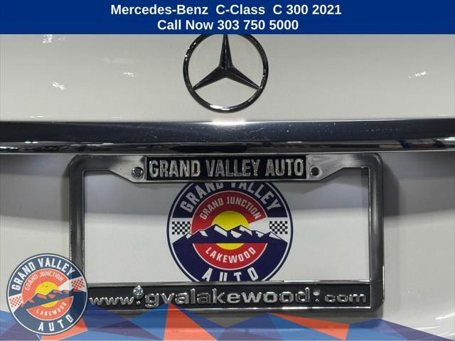 used 2021 Mercedes-Benz C-Class car, priced at $23,888