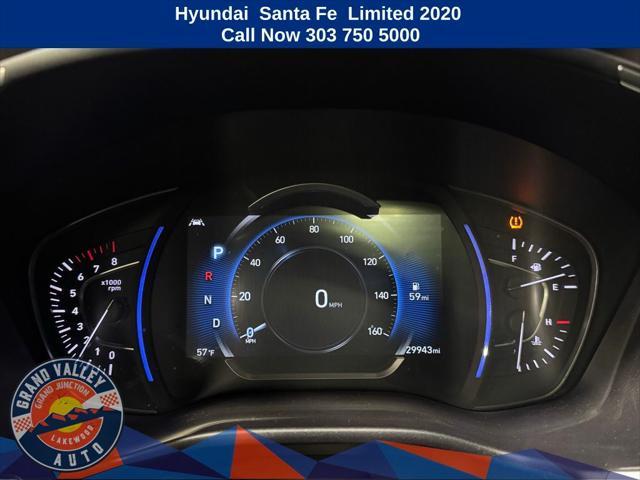 used 2020 Hyundai Santa Fe car, priced at $26,888