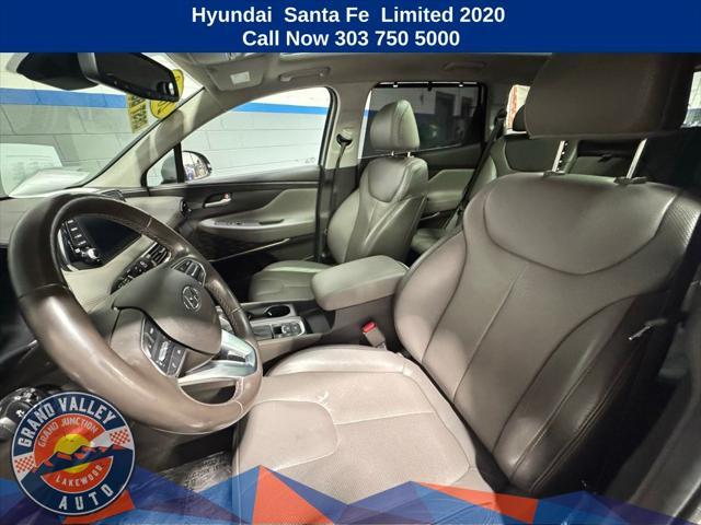 used 2020 Hyundai Santa Fe car, priced at $26,888