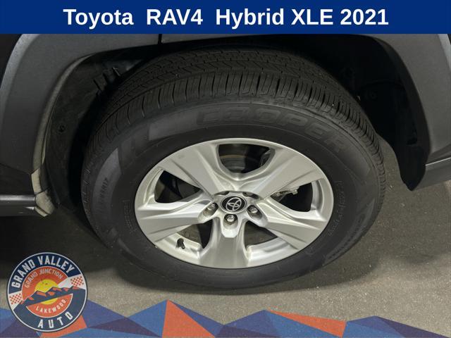 used 2021 Toyota RAV4 Hybrid car, priced at $29,588