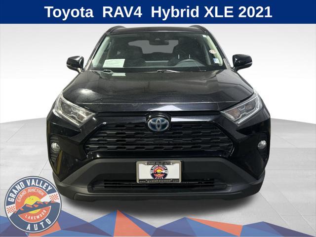 used 2021 Toyota RAV4 Hybrid car, priced at $29,588