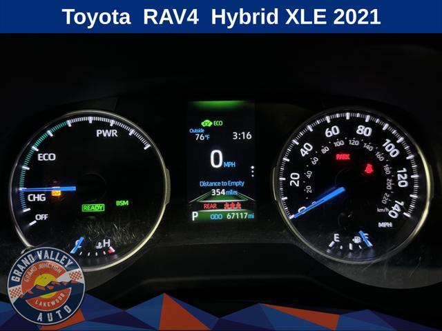 used 2021 Toyota RAV4 Hybrid car, priced at $29,588