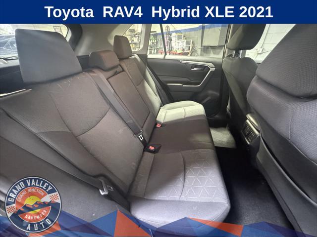 used 2021 Toyota RAV4 Hybrid car, priced at $29,588