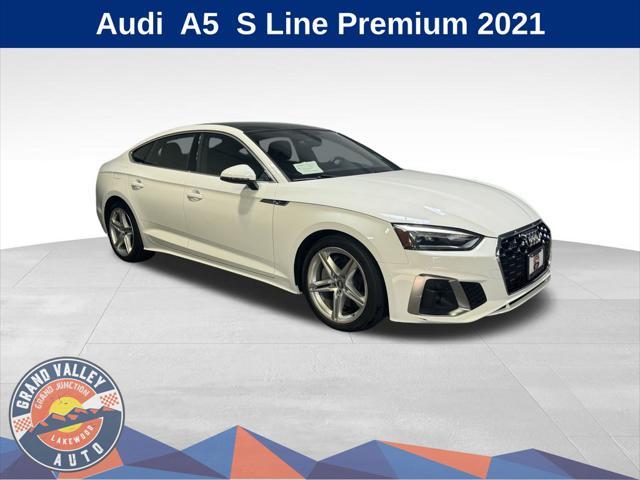 used 2021 Audi A5 car, priced at $27,188