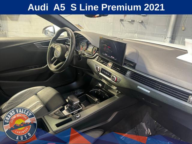 used 2021 Audi A5 car, priced at $27,188