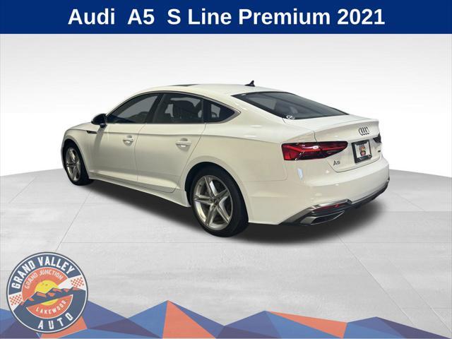 used 2021 Audi A5 car, priced at $27,188