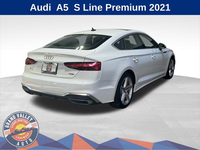 used 2021 Audi A5 car, priced at $27,188