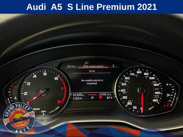 used 2021 Audi A5 car, priced at $27,188