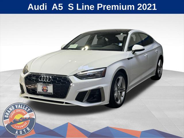 used 2021 Audi A5 car, priced at $27,188