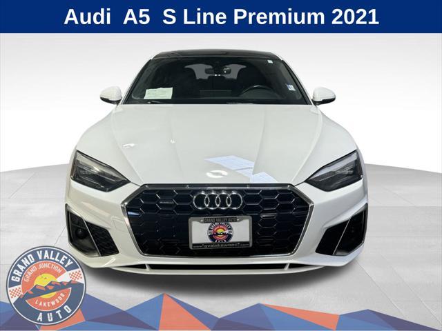 used 2021 Audi A5 car, priced at $27,188