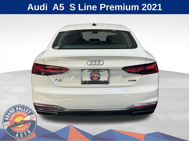 used 2021 Audi A5 car, priced at $27,188