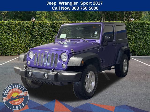 used 2017 Jeep Wrangler car, priced at $20,388