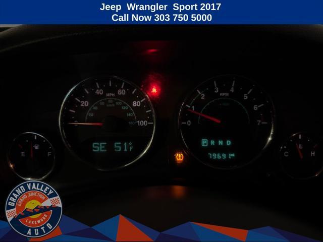 used 2017 Jeep Wrangler car, priced at $20,388