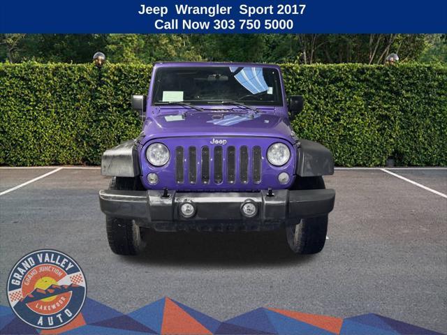 used 2017 Jeep Wrangler car, priced at $20,388