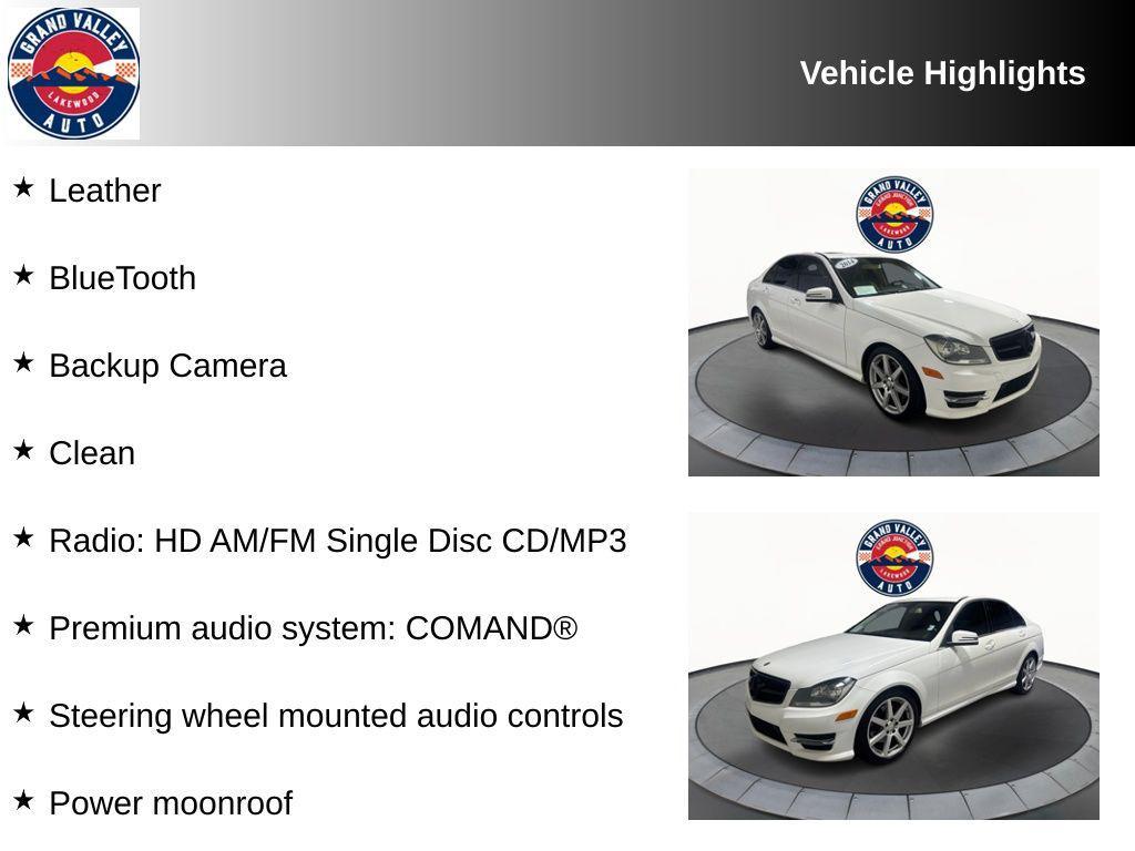 used 2014 Mercedes-Benz C-Class car, priced at $12,988