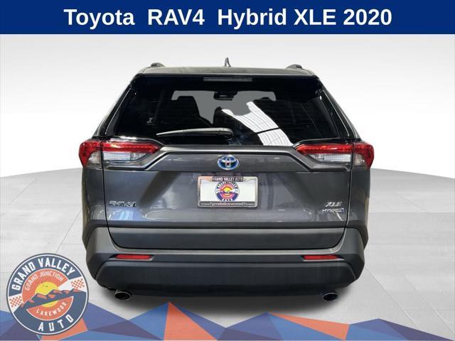 used 2020 Toyota RAV4 Hybrid car, priced at $27,888