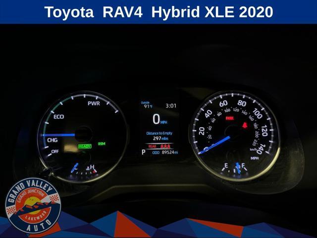 used 2020 Toyota RAV4 Hybrid car, priced at $27,888