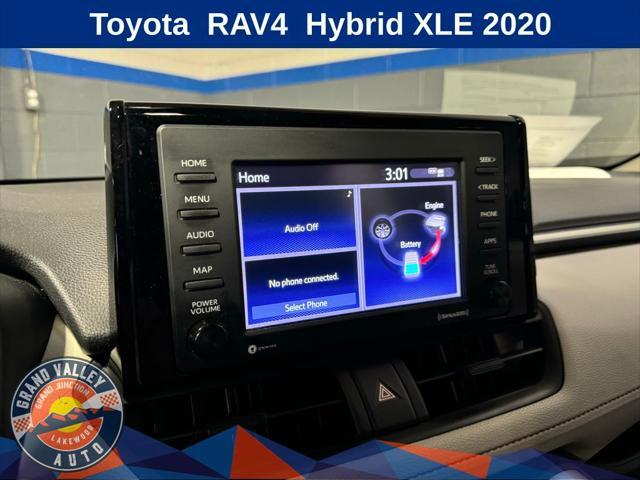 used 2020 Toyota RAV4 Hybrid car, priced at $27,888