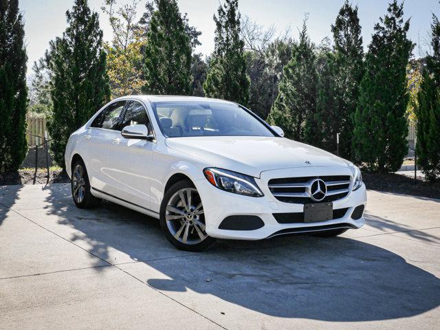 used 2018 Mercedes-Benz C-Class car, priced at $22,424