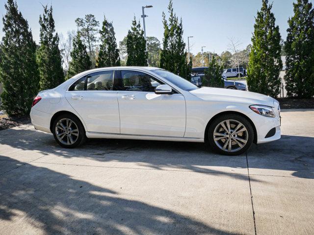 used 2018 Mercedes-Benz C-Class car, priced at $22,424