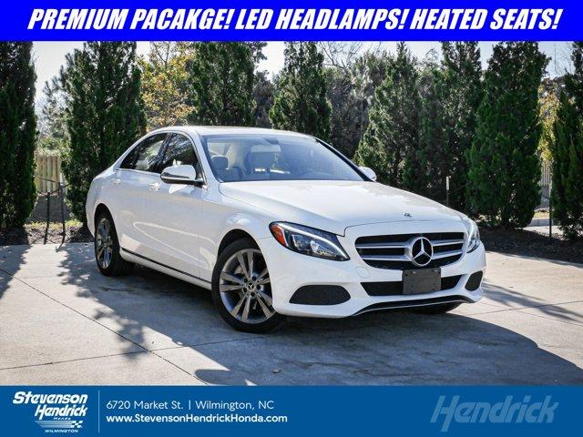 used 2018 Mercedes-Benz C-Class car, priced at $22,424