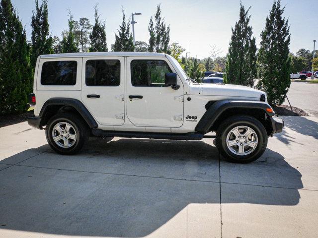 used 2022 Jeep Wrangler car, priced at $31,500