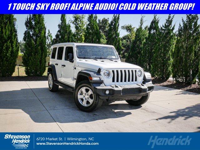 used 2022 Jeep Wrangler car, priced at $31,500