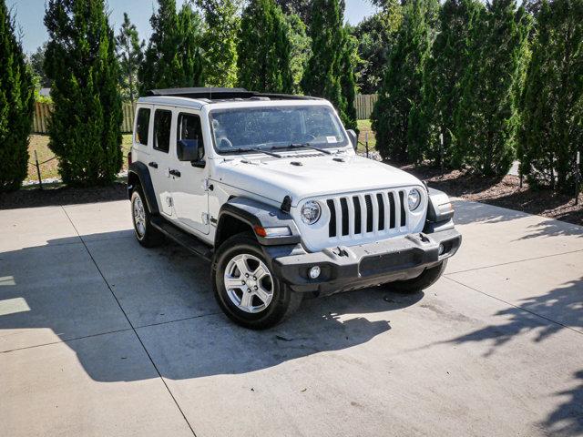 used 2022 Jeep Wrangler car, priced at $31,500