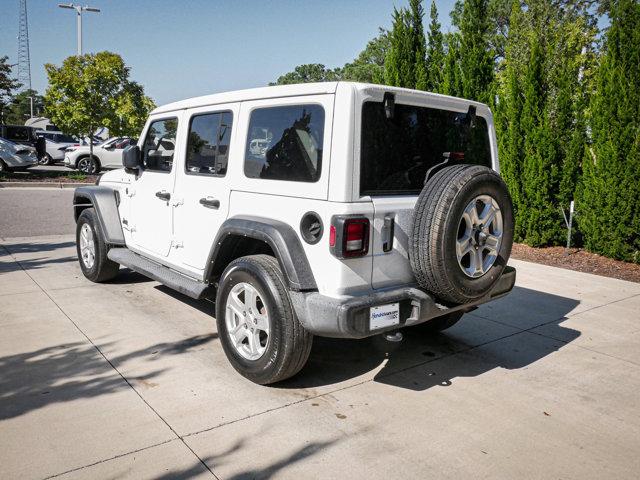 used 2022 Jeep Wrangler car, priced at $31,500
