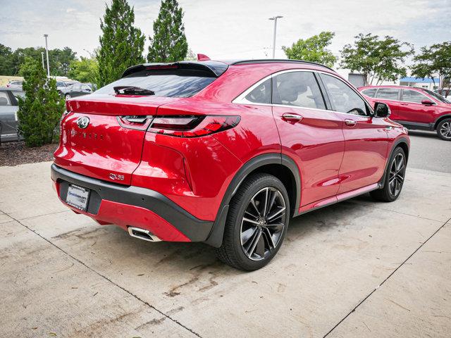 used 2022 INFINITI QX55 car, priced at $35,612