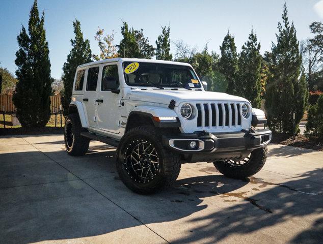 used 2021 Jeep Wrangler car, priced at $34,228