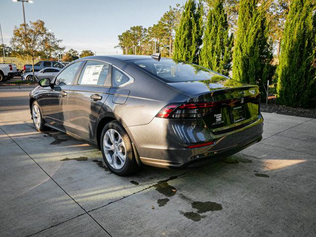 new 2025 Honda Accord car, priced at $29,390