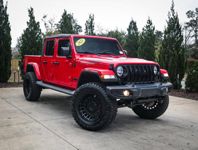 used 2021 Jeep Gladiator car, priced at $32,116