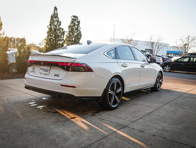 used 2023 Honda Accord Hybrid car, priced at $27,515