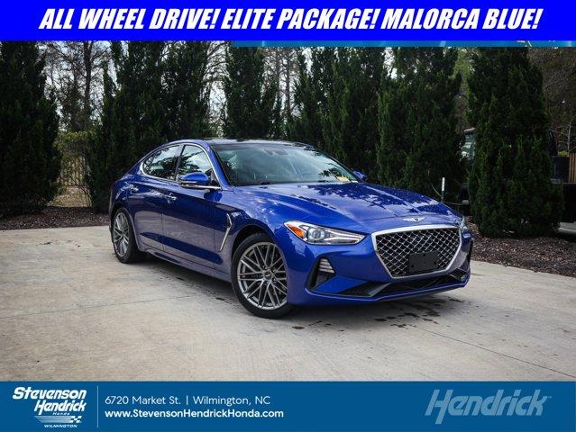 used 2021 Genesis G70 car, priced at $27,824