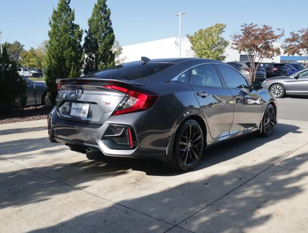 used 2020 Honda Civic Si car, priced at $28,300