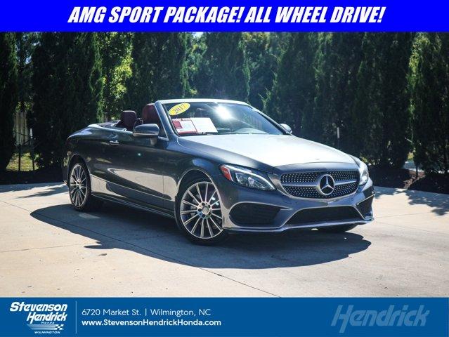 used 2017 Mercedes-Benz C-Class car, priced at $21,941