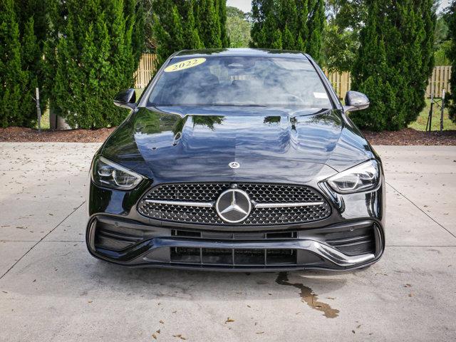 used 2022 Mercedes-Benz C-Class car, priced at $35,023