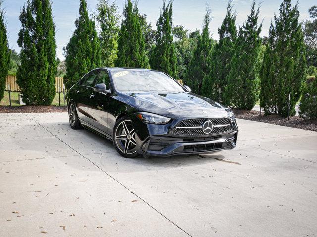 used 2022 Mercedes-Benz C-Class car, priced at $35,023