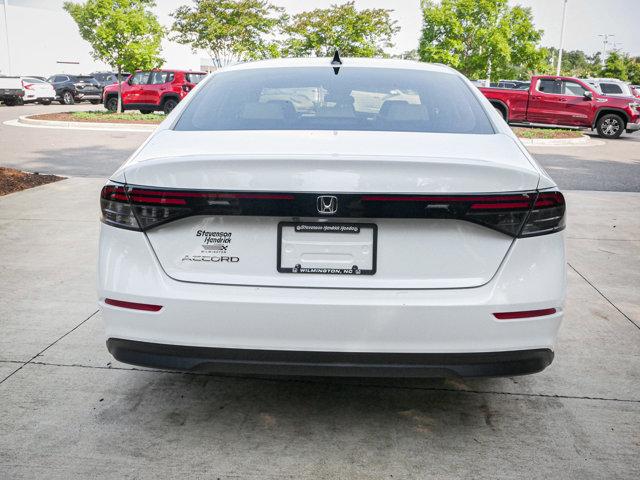 new 2025 Honda Accord car, priced at $32,165