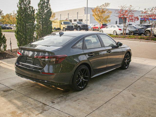 new 2025 Honda Civic Hybrid car, priced at $29,845