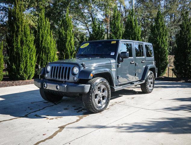 used 2017 Jeep Wrangler Unlimited car, priced at $22,751