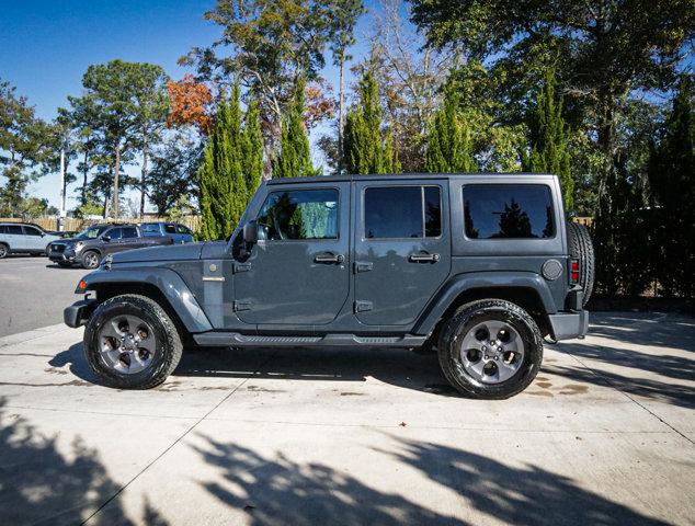 used 2017 Jeep Wrangler Unlimited car, priced at $22,751