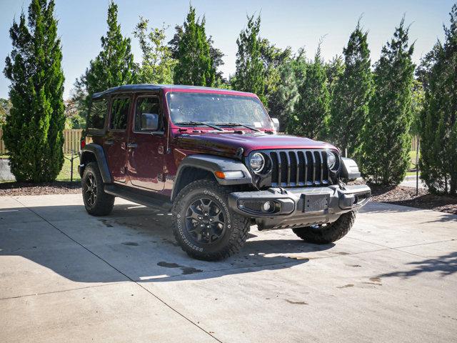 used 2021 Jeep Wrangler car, priced at $32,290