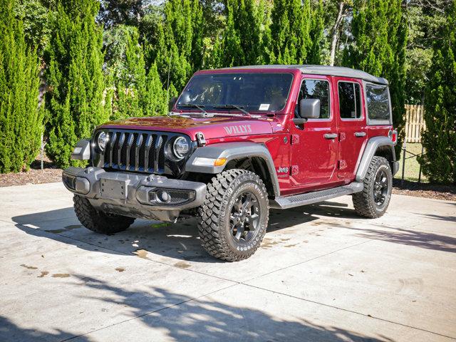 used 2021 Jeep Wrangler car, priced at $32,290